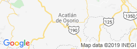 Acatlan De Osorio map